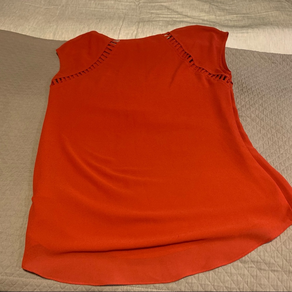 Naked Zebra Blouse with Cutouts